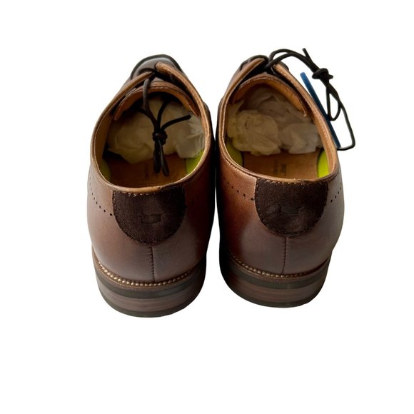Florsheim Oxford Shoes Comfortech Brown Cognac Dress Shoes Mens US 8W EU 39 New main image 5